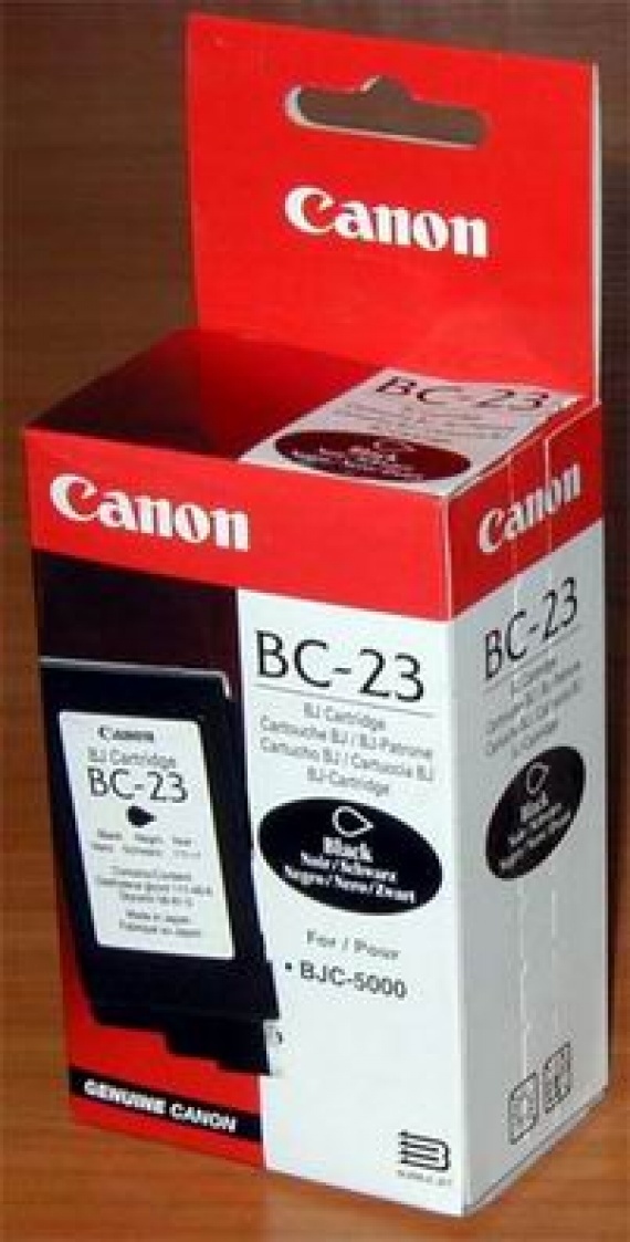 Картридж Canon BC-23, BJC 5100 black, оригинал